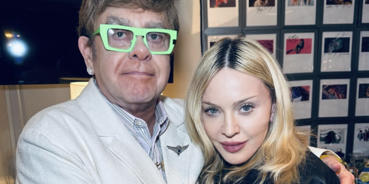 MADONNA Y ELTON JOHN ENTIERRAN AÑOS DE ENEMISTAD