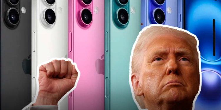 AUMENTARÍA IPHONE 88% POR ARANCELES DE TRUMP; COSTARÍA CELULAR DE APPLE 46 MIL PESOS MÁS IMPUESTOS