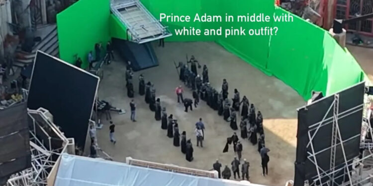 NUEVAS IMÁGENES DEL RODAJE DE MASTERS DEL UNIVERSO REVELAN DETALLES DEL CASTILLO DE GRAYSKULL 1 NUEVAS IMÁGENES DEL RODAJE DE MASTERS DEL UNIVERSO REVELAN DETALLES DEL CASTILLO DE GRAYSKULL