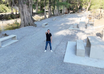 CONSTRUYE ALCALDE DE ALLENDE ASADORES EN RÍO RAMOS, EN PLENA VEDA AL FUEGO POR INCENDIOS FORESTALES