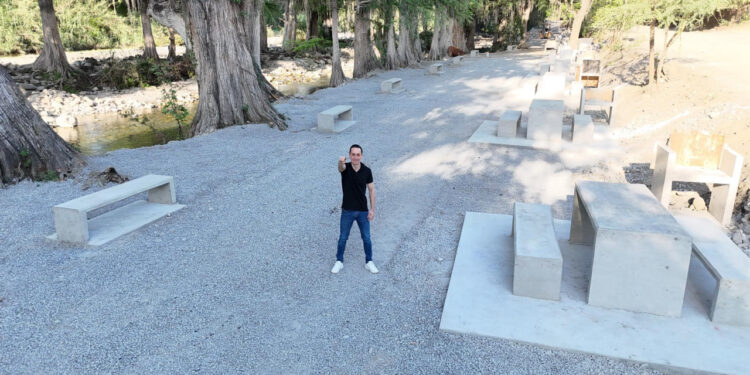 CONSTRUYE ALCALDE DE ALLENDE ASADORES EN RÍO RAMOS, EN PLENA VEDA AL FUEGO POR INCENDIOS FORESTALES 1 CONSTRUYE ALCALDE DE ALLENDE ASADORES EN RÍO RAMOS, EN PLENA VEDA AL FUEGO POR INCENDIOS FORESTALES