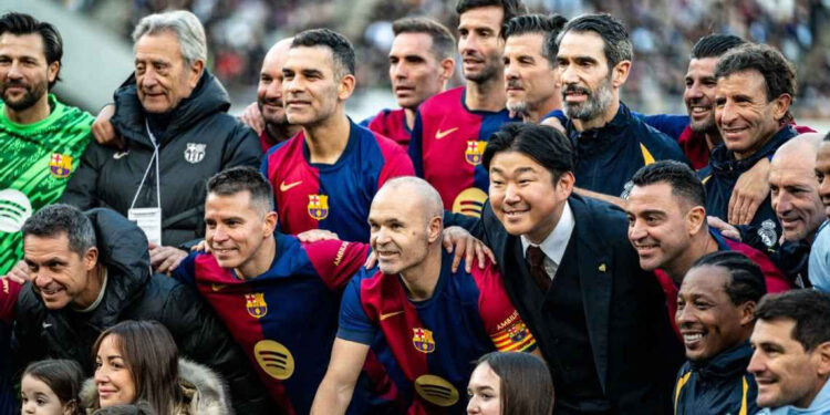 LAS LEYENDAS DEL BARCELONA SE PREPARAN PARA EL CLÁSICO ANTE REAL MADRID EN MÉXICO