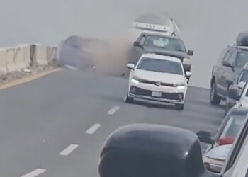 PROVOCAN GANDALLAS APARATOSO ACCIDENTE EN ANZALDUAS