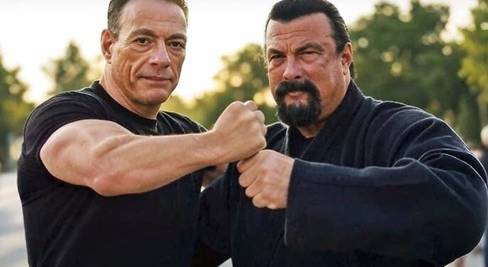 VAN DAMME Y SEAGAL ENTERRAN EL HACHA DE GUERRA: ¿SE AVECINA UNA COLABORACIÓN EN PANTALLA GRANDE? 1 VAN DAMME Y SEAGAL ENTERRAN EL HACHA DE GUERRA: ¿SE AVECINA UNA COLABORACIÓN EN PANTALLA GRANDE?
