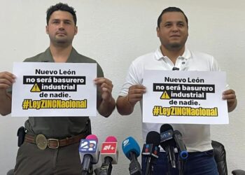 PLANTEAN DAR ‘DIENTES’ A PROFEPA PARA SANCIONAR EMPRESAS CONTAMINANTES; PRESENTAN GLEN Y MIGUEL SÁNCHEZ INICIATIVA PARA QUE NUEVO LEÓN NO SE CONVIERTA EN BASURERO INDUSTRIAL.