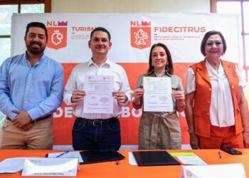 FIRMA FIDECITRUS CONVENIO RUMBO AL MUNDIAL 2026; SIGNA LUIS CAVAZOS ACUERDO PARA MOSTRAR LO MEJOR DE LA REGIÓN CITRÍCOLA A VISITANTES.