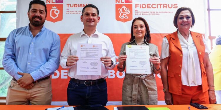 FIRMA FIDECITRUS CONVENIO RUMBO AL MUNDIAL 2026; SIGNA LUIS CAVAZOS ACUERDO PARA MOSTRAR LO MEJOR DE LA REGIÓN CITRÍCOLA A VISITANTES. 1 FIRMA FIDECITRUS CONVENIO RUMBO AL MUNDIAL 2026; SIGNA LUIS CAVAZOS ACUERDO PARA MOSTRAR LO MEJOR DE LA REGIÓN CITRÍCOLA A VISITANTES.