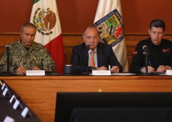 SE DECLARA NUEVO LEÓN LISTO PARA TEMPORADA DE LLUVIAS Y CICLONES 2025.