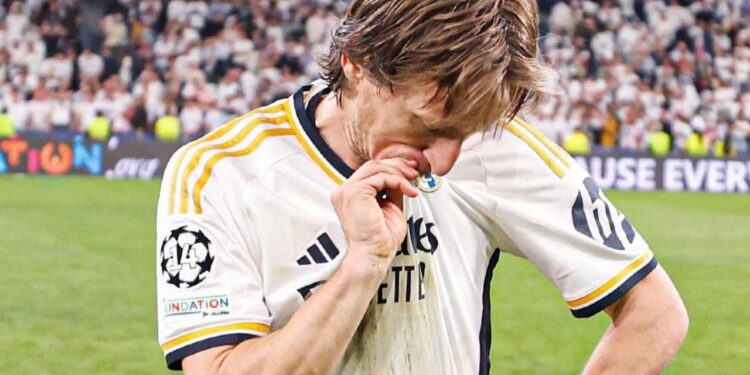 MODRIC SE DESPIDE DEL REAL MADRID 1 MODRIC SE DESPIDE DEL REAL MADRID