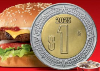 HAMBURGUESAS A \$1 PESO ESTE 28 DE MAYO