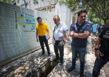 PRESENTARÁ MAURICIO DENUNCIA PENAL CONTRA EX FUNCIONARIOS DE MIGUEL TREVIÑO POR FALLAS EN OBRAS DEL CENTRITO VALLE.