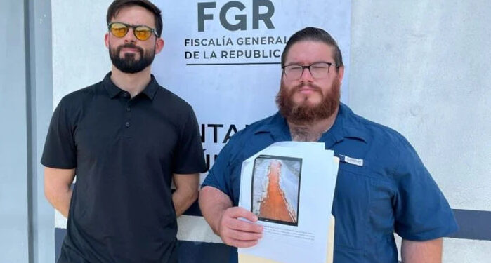 DENUNCIAN A TERNIUM ANTE LA FGR POR DERRAME TÓXICO EN ARROYO LA TALAVERNA 1 DENUNCIAN A TERNIUM ANTE LA FGR POR DERRAME TÓXICO EN ARROYO LA TALAVERNA
