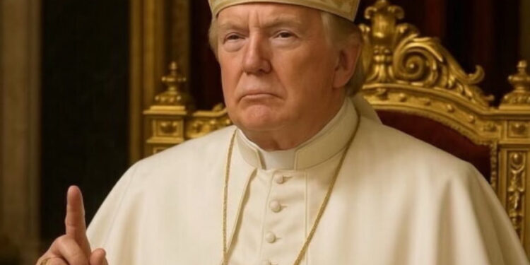 PUBLICA TRUMP IMAGEN VESTIDO DE PAPA; ASEGURA PRESIDENTE DE EU QUE NADIE LO HARÍA MEJOR QUE ÉL 1 PUBLICA TRUMP IMAGEN VESTIDO DE PAPA; ASEGURA PRESIDENTE DE EU QUE NADIE LO HARÍA MEJOR QUE ÉL