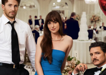 DAKOTA JOHNSON, PEDRO PASCAL Y CHRIS EVANS PROTAGONIZAN TENSO TRIÁNGULO AMOROSO EN ‘MATERIALISTAS’