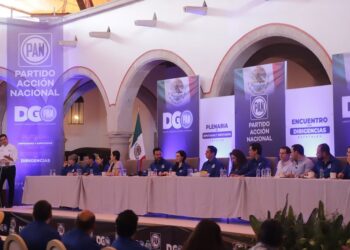 ¿ALIANZA EN CRISIS? AFIRMA PAN ESTATAL QUE PUEDEN DAR LA BATALLA SOLOS EN 2027; COREAN PANISTAS EN PLENARIA ‘CHALE GOBERNADOR’