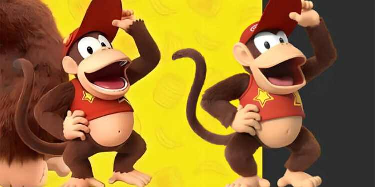 DIDDY KONG ESTRENA NUEVO DISEÑO DE LA MANO DE NINTENDO