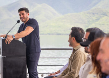 ENTREGA SAMUEL NUEVO MALECÓN EN PRESA LA BOCA; SERÁ SEDE DEL FAN FEST PARA VER JUEGOS DEL MUNDIAL FIFA 2026