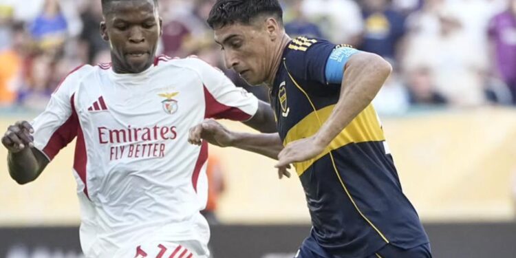 BOCA JUNIORS EMPATA 2-2; DEJA ESCAPAR VENTAJA ANTE BENFICA EN MUNDIAL DE CLUBES