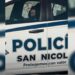 PROTEGER Y… ¡DORMIR! CAPTAN A POLICÍA DE SAN NICOLÁS DORMIDO EN PATRULLA CON CLIMA.