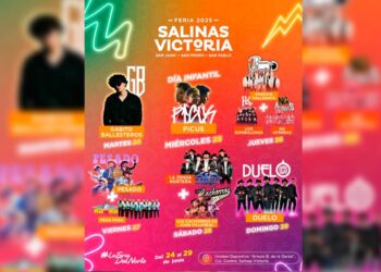 TODO LISTO PARA LA FERIA DEL NORTE EN SALINAS VICTORIA