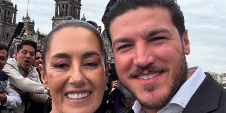 FELICITA SAMUEL A SHEINBAUM Y AGRADECE APOYO PARA NL 1 FELICITA SAMUEL A SHEINBAUM Y AGRADECE APOYO PARA NL