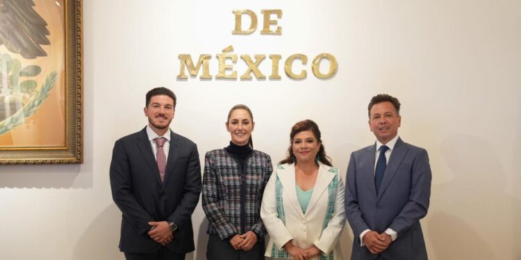 SE REÚNE SAMUEL CON SHEINBAUM EN PALACIO NACIONAL. 1 SE REÚNE SAMUEL CON SHEINBAUM EN PALACIO NACIONAL.