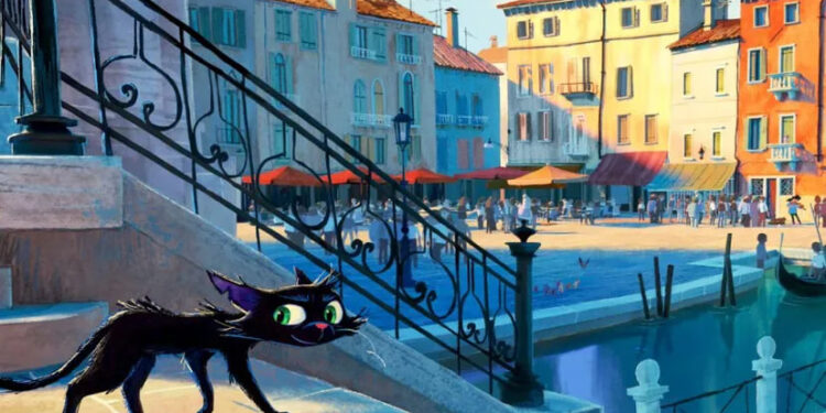PIXAR PRESENTA NUEVA PELÍCULA GATUNA INSPIRADA EN VENECIA