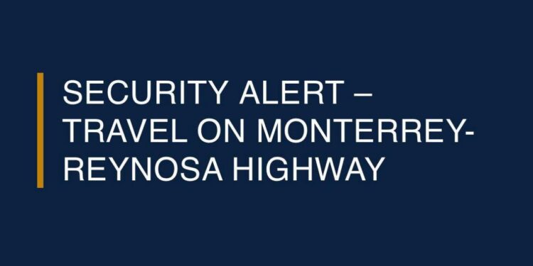 LANZA EU ALERTA POR LEVANTONES EN CARRETERA LIBRE A REYNOSA 1 LANZA EU ALERTA POR LEVANTONES EN CARRETERA LIBRE A REYNOSA