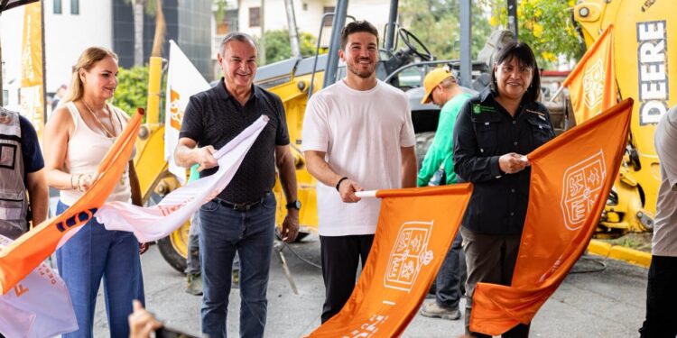 ENTREGA SAMUEL CORREDOR VERDE EN GUADALUPE.