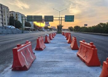 ARRANCA CONTRAFLUJO EN MORONES PRIETO PARA ALIVIAR TRÁFICO POR OBRAS DEL METRO.