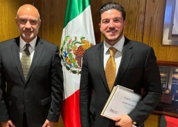 SE REÚNE SAMUEL CON SECRETARIO DE HACIENDA; VA POR RECURSOS PARA OBRAS DEL MUNDIAL 2026.