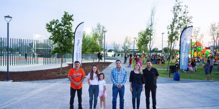 SUMA RAÚL CANTÚ OTRO NUEVO PARQUE EN SALINAS VICTORIA CON CERO DEUDA.