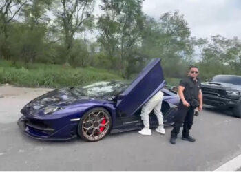 DETIENEN A INFLUENCER ALFREDO VALENZUELA POR EXCESO DE VELOCIDAD EN SANTIAGO