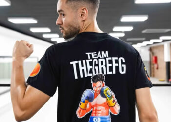 THEGREFG REVELA SU CAMISETA OFICIAL PARA LA VELADA 5 CON UN TOQUE DE DRAGON BALL