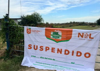 SUSPENDE MEDIO AMBIENTE RECICLADORA ILEGAL EN CADEREYTA