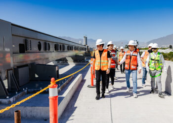REGISTRAN 43% DE AVANCE NUEVAS LÍNEAS DEL METRO; MANTIENEN 55 FRENTES CON MÁS DE 3 MIL TRABAJADORES