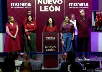 APLICARÁ MORENA ENCUESTA PARA DEFINIR CANDIDATOS DE NUEVO LEÓN EN 2027.