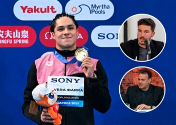 ARMA POLÉMICA FAITELSON CON SAMUEL POR CAMPEÓN MUNDIAL DE CLAVADOS QUE REPRESENTA A NL.