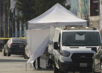 TIROTEO EN FIESTA DE LOS ÁNGELES DEJA DOS MUERTOS Y SEIS HERIDOS
