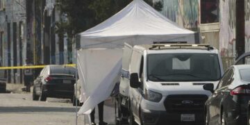 TIROTEO EN FIESTA DE LOS ÁNGELES DEJA DOS MUERTOS Y SEIS HERIDOS