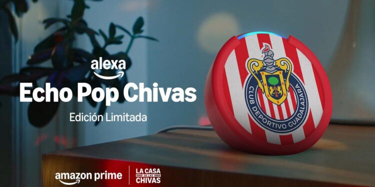 AMAZON PRESENTA ECHO POP EDICIÓN CHIVAS 1 AMAZON PRESENTA ECHO POP EDICIÓN CHIVAS