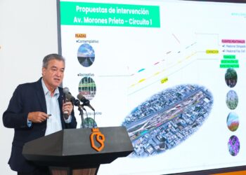 ANUNCIAN PARQUE LINEAL EN CONSTITUCIÓN Y MORONES; CONSTRUIRÁN CORREDORES VERDES BAJO EL VIADUCTO DE LA NUEVA LÍNEA 4 DEL METRO.