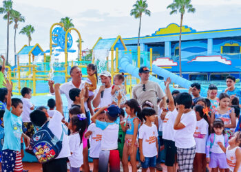 TRAS ABRIR ALBERCAS GRATIS EN FUNDIDORA, PONDRÁ SAMUEL NUEVAS ÁREAS INFANTILES EN EL PARQUE; IMPORTAN EL MODELO RECREATIVO DE CHICAGO