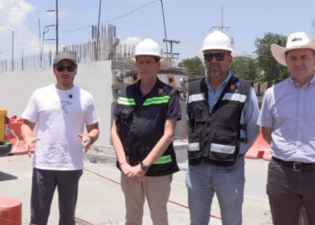 SUPERVISA SAMUEL OBRAS DEL CORREDOR FIFA Y LÍNEAS 4 Y 6 DEL METRO