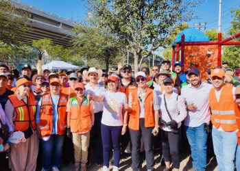 RETIRAN MÁS DE 11 TONELADAS DE RESIDUOS DEL RÍO SANTA CATARINA; AVANZA VOLUNTARIADO 'LEONES EN ACCIÓN' 4 RETIRAN MÁS DE 11 TONELADAS DE RESIDUOS DEL RÍO SANTA CATARINA; AVANZA VOLUNTARIADO ‘LEONES EN ACCIÓN’