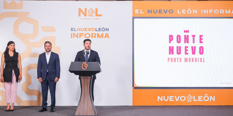 ANUNCIA SAMUEL DOS NUEVOS PUENTES SOBRE EL RÍO SANTA CATARINA; BUSCAN MEJORAR LA MOVILIDAD PREVIO AL MUNDIAL 2026