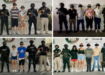 DETIENE POLICÍA DE SALINAS VICTORIA A UNA DECENA DE PRESUNTOS LADRONES