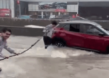 RESCATAN A ABUELITA EMPLEADOS DE AGENCIA DE AUTOS EN GONZALITOS