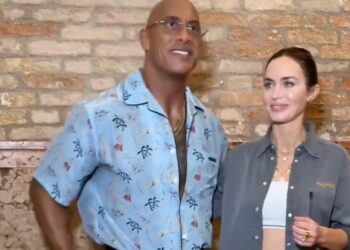DWAYNE JOHNSON SORPRENDE EN VENECIA CON CAMBIO DE IMAGEN PARA NUEVA PELÍCULA