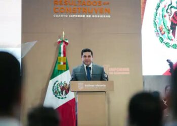 INVERSIÓN HISTÓRICA SIN DEUDA Y CON 92% DE APROBACIÓN: EL INFORME DE RAÚL CANTÚ EN SALINAS VICTORIA.